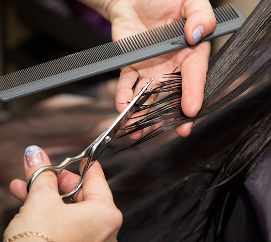 Harpo s Hair Salon in the King of Prussia Mall Haircut Updo