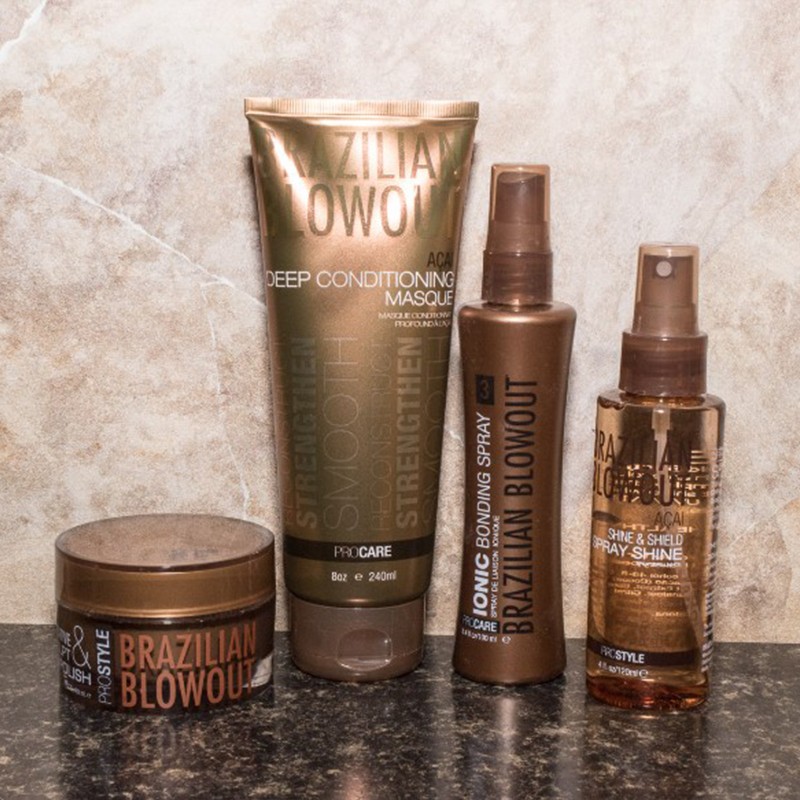 Brazilian Blowout hair products